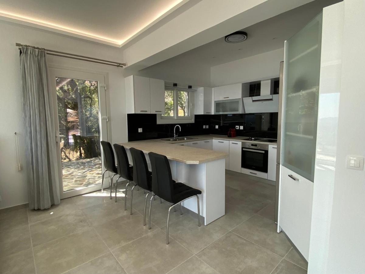 Villa Rizaria Sea View House Spartylas Exterior foto