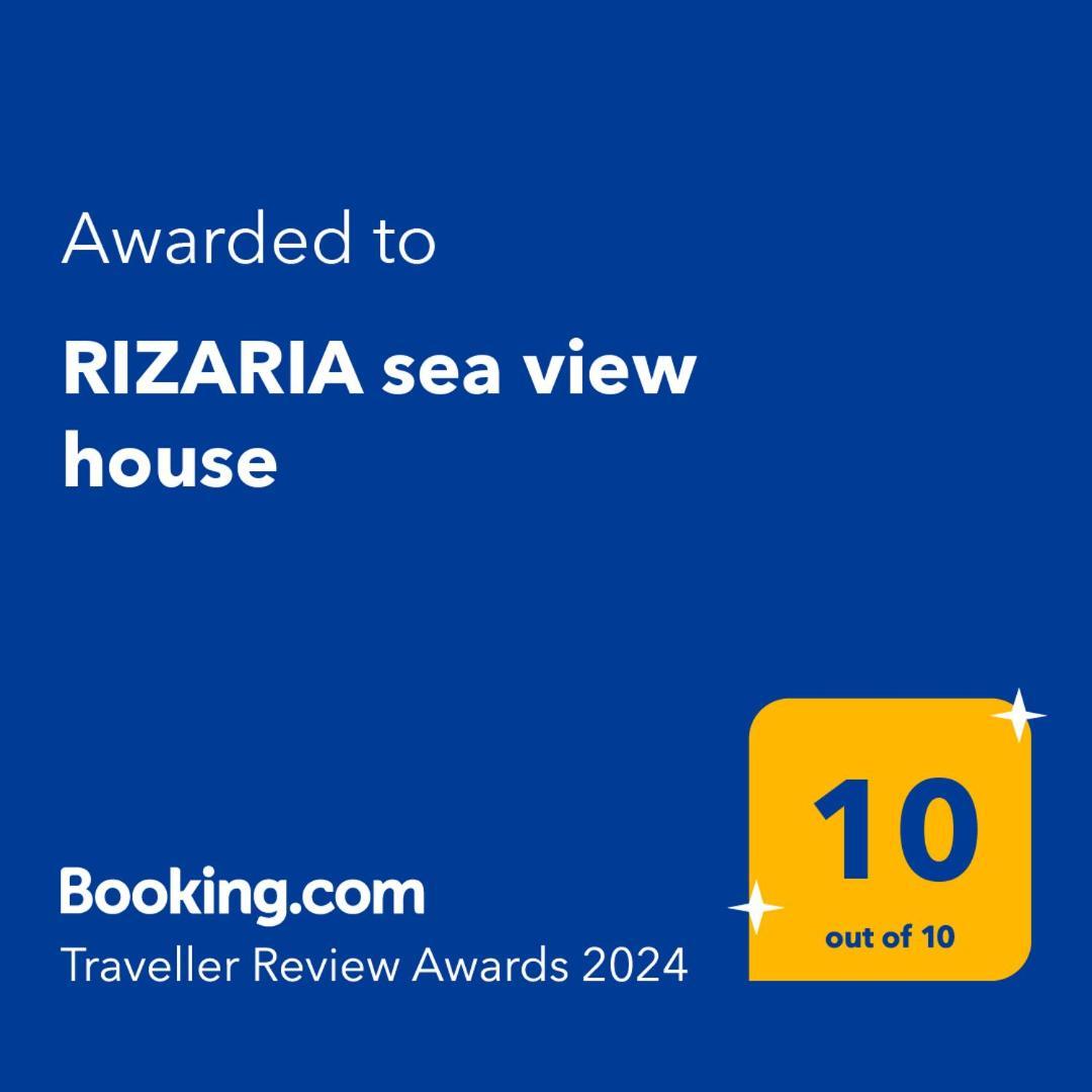 Villa Rizaria Sea View House Spartylas Exterior foto