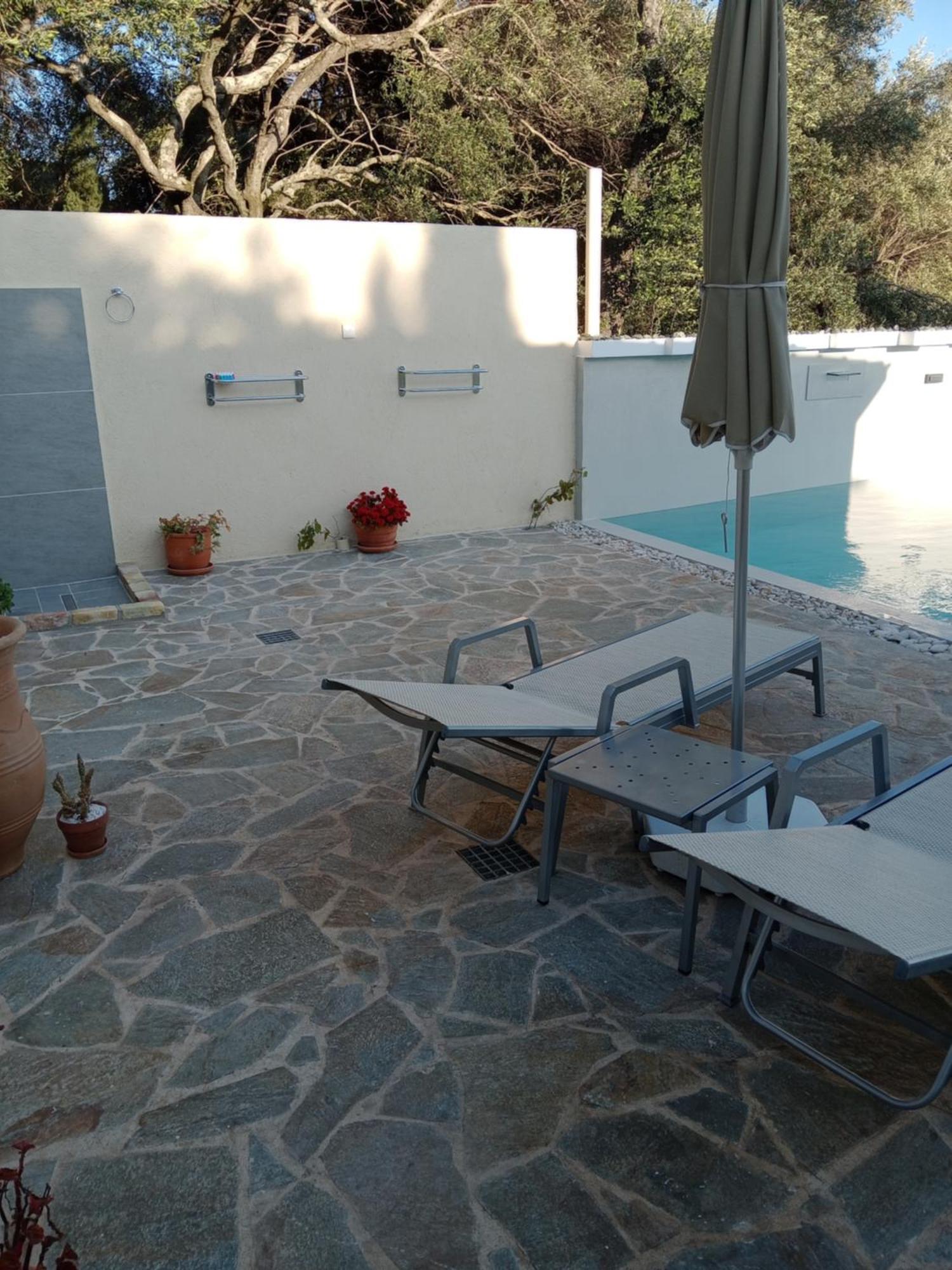 Villa Rizaria Sea View House Spartylas Exterior foto